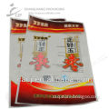 Food packaging plastic pouches and bags